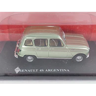 Renault 4S verde manzana metalizado, marca Ixo, Escala 1-43