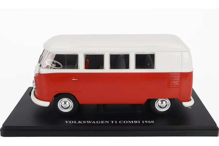 VOLKSWAGEN COMBI T1 1960, Ixo, Escala 1-24- COPIAR- COPIAR