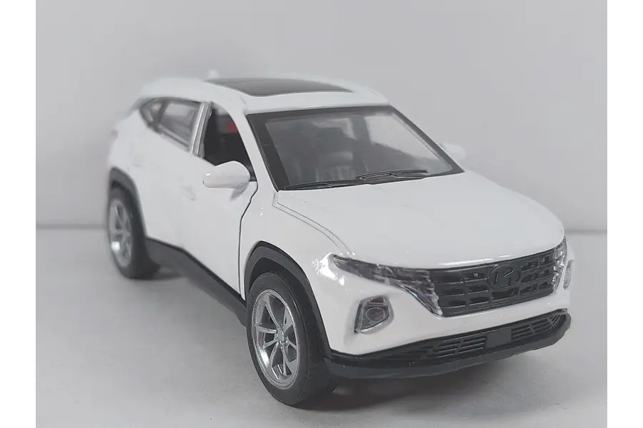 Hyundai Tucson Blanco escala 1/36 Luces Led
