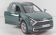 Kia sportage 2024 verde Escala 1/36 con luces LED