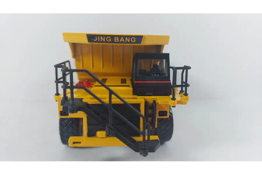 Volqueta carbonera amarillo Jing Bang, Escala 1-60