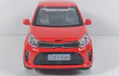 Kia Picanto Rojo Carro A Escala 1/36 luces led