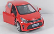 Kia Picanto Rojo Carro A Escala 1/36 luces led