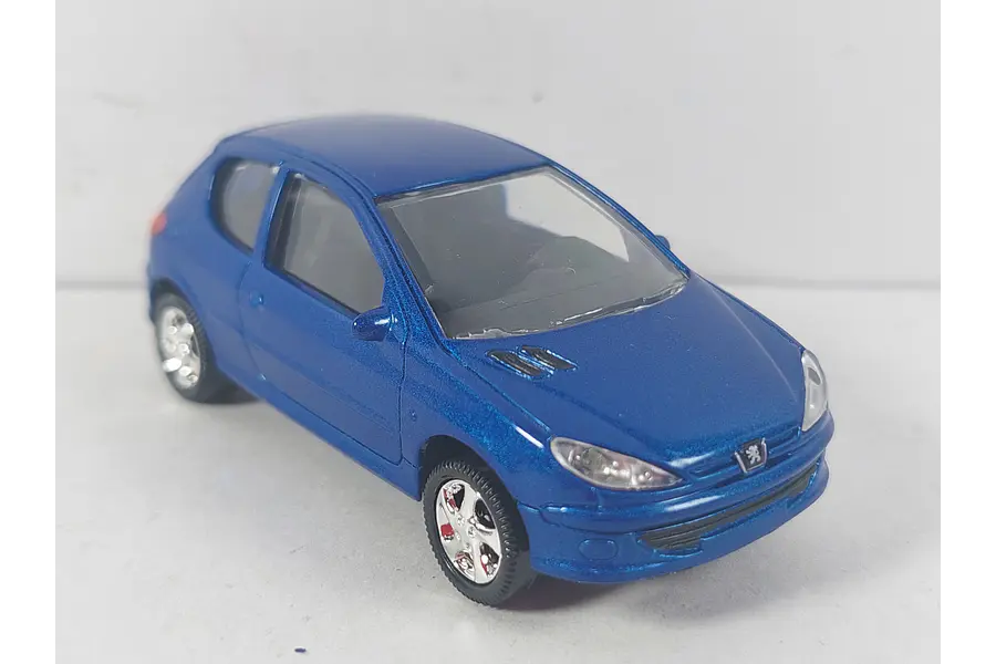 Peugeot 206 a escala 1/64–Norev- 