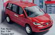Peugeot 807, Escala 1/64, Marca Norev