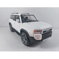 TOYOTA PRADO, ESCALA 1/24 blanca 