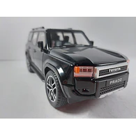 TOYOTA PRADO, ESCALA 1/24 NEGRA
