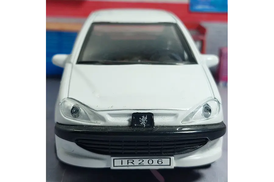 PEUGEOT 206, Escala 1:36, Marca china
