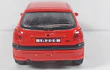 PEUGEOT 206 rojo, Escala 1:36, Marca china