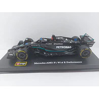 F1 Mercedes Amg w 14 Rusell Bburago 1:43