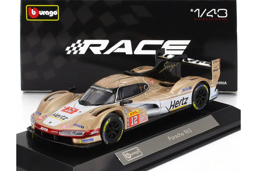 Porsche 963 HERTZ Burago 1/43 