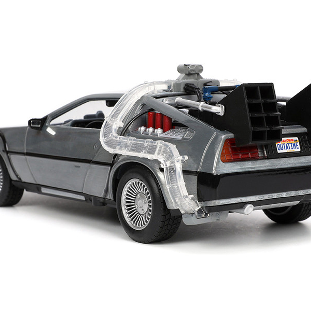 Delorean Maquina Del Tiempo ,escala 1/24-JADA 2