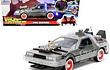 Delorean Maquina Del Tiempo III ,escala 1/24-JADA