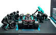 Diorama de Pit F1 Mercedes Amg Russell burago 1:43