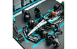 Diorama de Pit F1 Mercedes Amg Russell burago 1:43