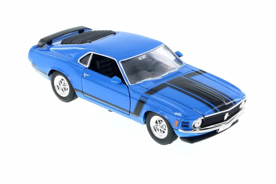 FORD MUSTANG BOSS AZUL 1:24 welly