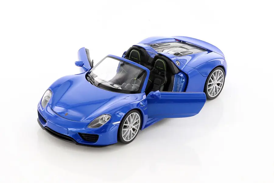 Porsche 918 spyder, welly, Escala 1-24-
