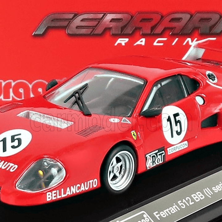 FERRARI 512 BB II SERIES Escala 1/43 BURAGO 6