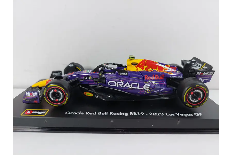 Formula 1 Red Bull Rb 19 GP LAS VEGAS Max ACRILICO 1/43 Burago