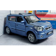 Kia soul, azul Escala 1/36 , marca china luces LED