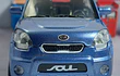 Kia soul, azul Escala 1/36 , marca china luces LED