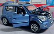 Kia soul, azul Escala 1/36 , marca china luces LED
