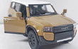 TOYOTA PRADO, ESCALA 1/36 cafe 2025 Marca RMZ