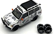 Mitsubishi Montero, BM Creations, Escala 1-64 ice pack