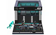 Juego de pit de Formula 1 de Mercedes Rusell 1/43 Burago 