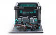 Juego de pit de Formula 1 de Mercedes Rusell 1/43 Burago 