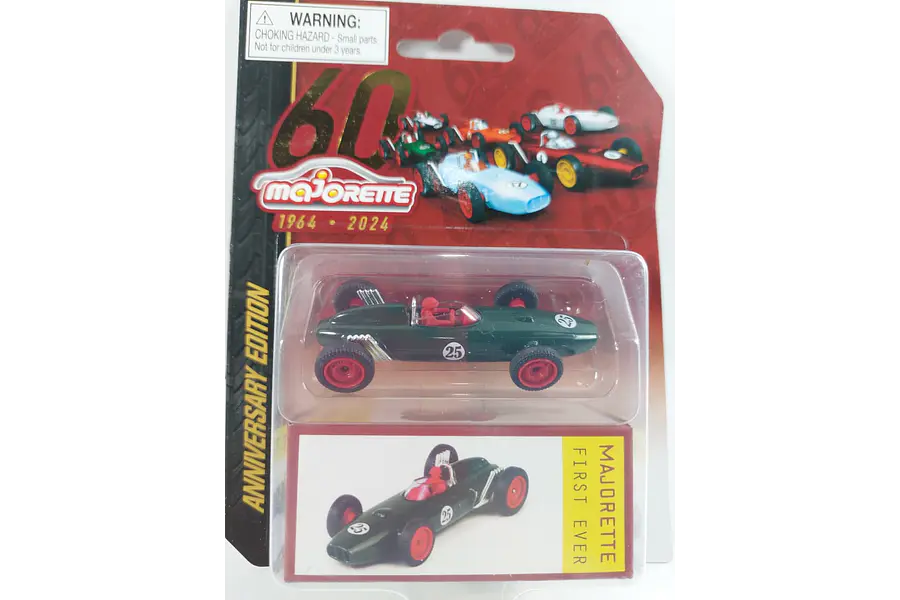 FORMULA 1 verde 60 ANIVERSARIO Majorette