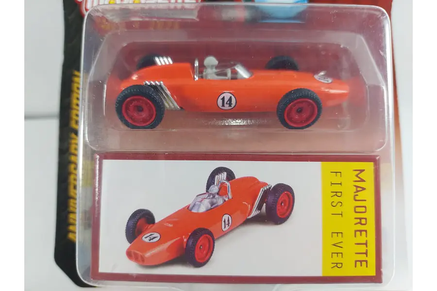 FORMULA 1 naranja 60 ANIVERSARIO Majorette-