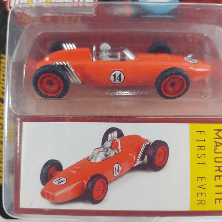 FORMULA 1 naranja 60 ANIVERSARIO Majorette- 1