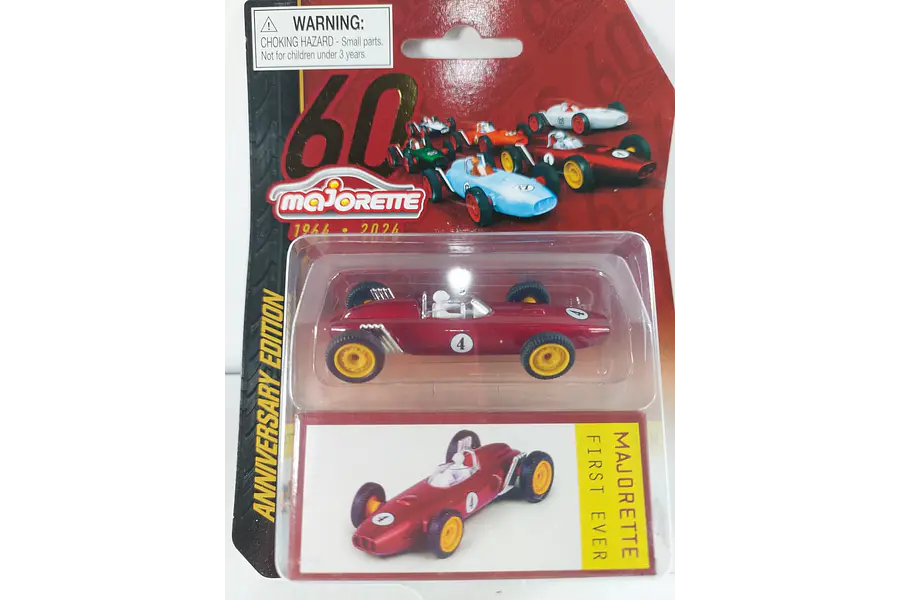 FORMULA 1 rojo 60 ANIVERSARIO Majorette
