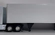 Mula Kenworth T680 furgon 1/32 blanca , New Ray
