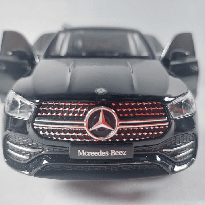 Mercedes benz 350 GLE Escala 1-24 COLOR NEGRO 8