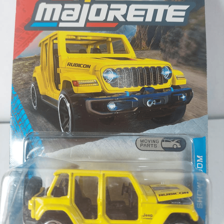 Jeep rubicon escala 1/64 majorette  1
