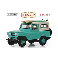 NISSAN PATROL TABLA DE SURF 1968, 1/64 ,GREENLIGHT