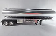 Mula Kenworth T 680 carro tanque 1/32 blanca , New Ray
