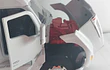Mula Kenworth T 680 carro tanque 1/32 blanca , New Ray