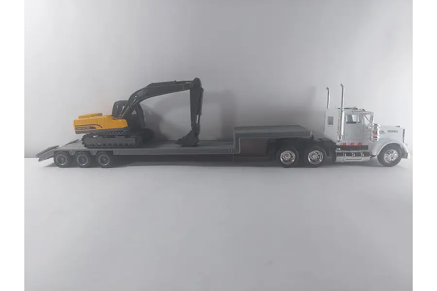 Tractomula Kenworth W900 Con retro, 1/43 new ray