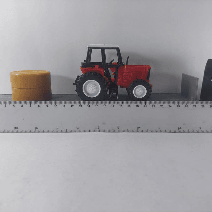 Mula Freightliner Cascadia cama baja y tractor 1/43 azul, new ray 4