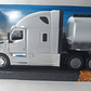 Mula Freightliner CASCADIA furgon 1/32 blanca , welly - Miniatura 6
