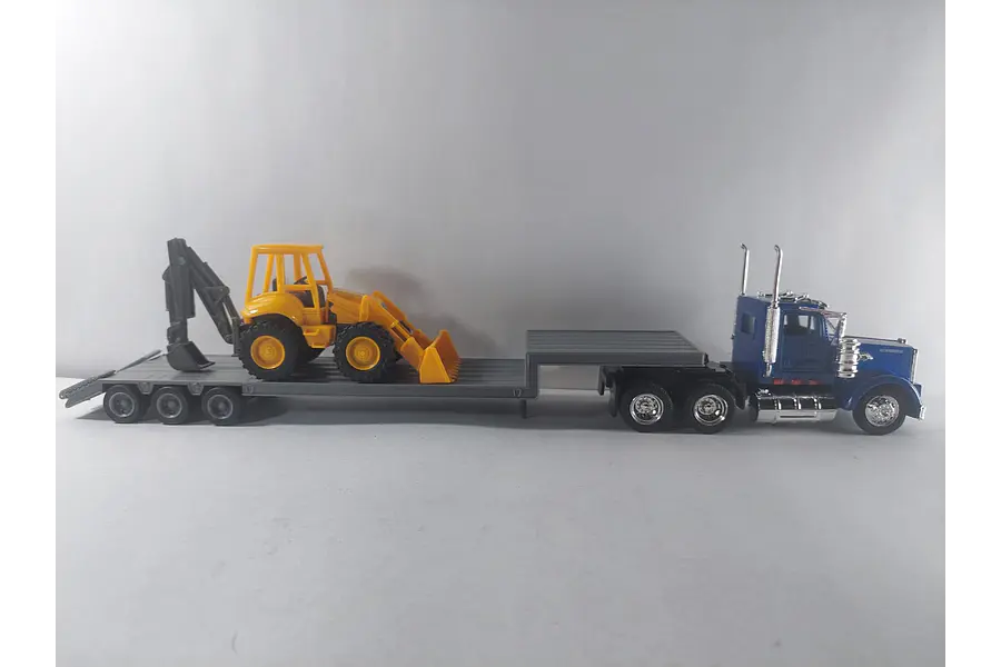 Tractomula Kenworth W900 azul Con pajarita 1/43 new ray