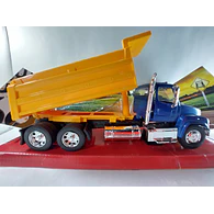 Volqueta Freightliner 114SD azul, New Ray, 1-32