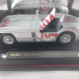 MERCEDES BENZ 300 SLR TARGA FIORIO 1955 ESCALA 1/18