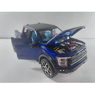 Ford F150 Raptor AZUL Marca China 1-24 luces LED