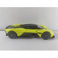 ASTON MARTIN VALKYRIE verde Kinsmart, Escala 1-36 - 