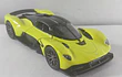 ASTON MARTIN VALKYRIE verde Kinsmart, Escala 1-36 - 
