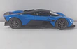 ASTON MARTIN VALKYRIE AZUL Kinsmart, Escala 1-36 